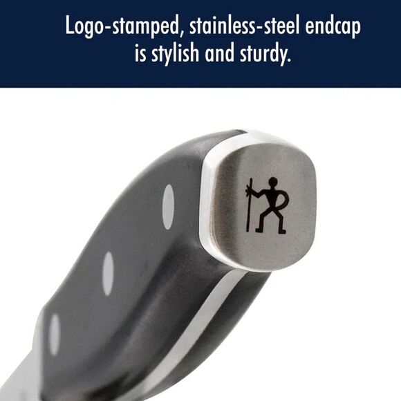 Henckels Premio Forged 7" Hollow Edge Santoku Knife - Picture 8 of 13